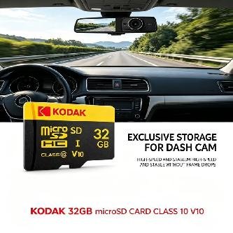 Kodak 32GB Micro SD Card Class 10 U1 V10 TF